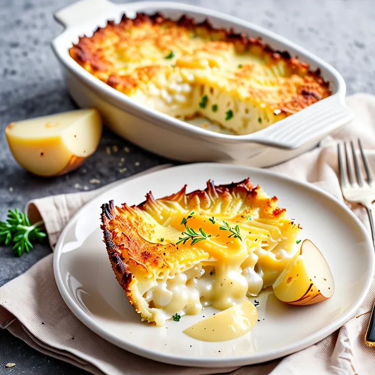 Recipe: Classic Grandma's Creamy Potato Gratin Recipe