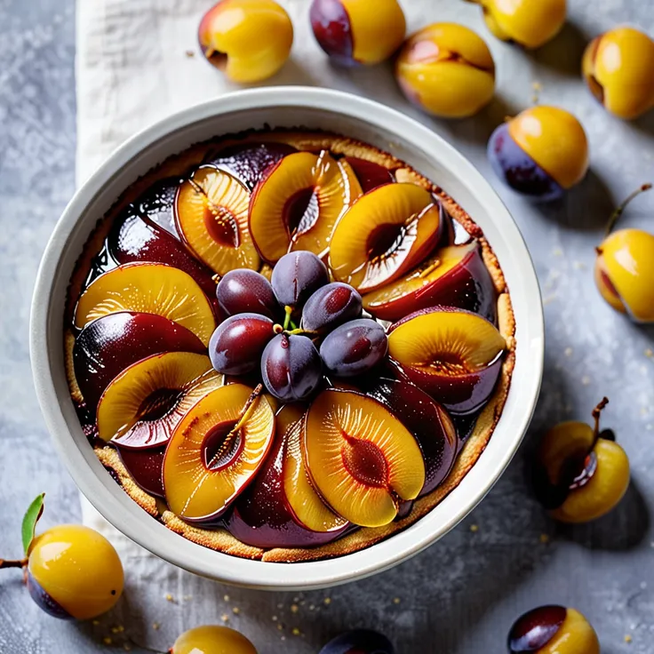 Recipe: Classic Mirabelle or Plum Clafoutis Recipe