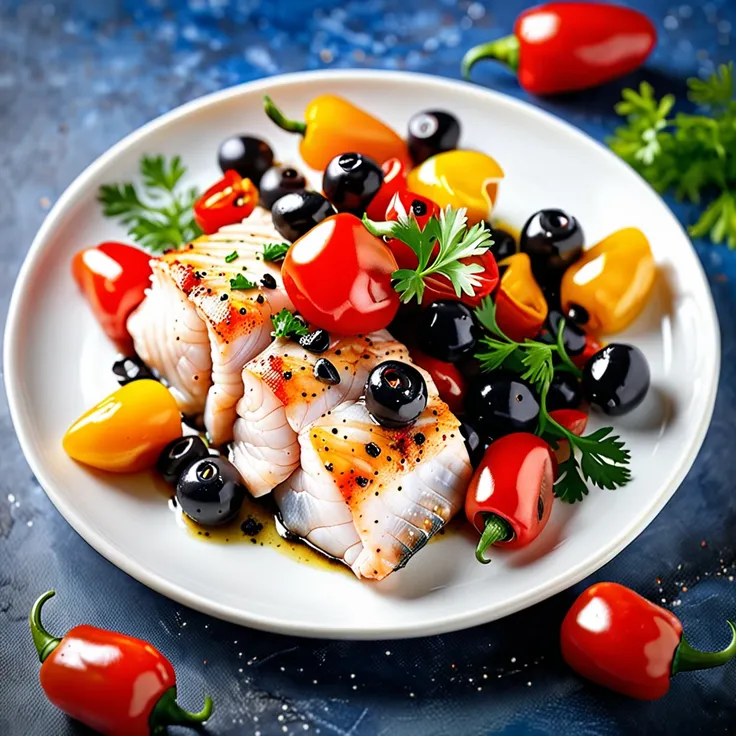 Classic Monkfish Mediterranean Style: A Flavorful Delight