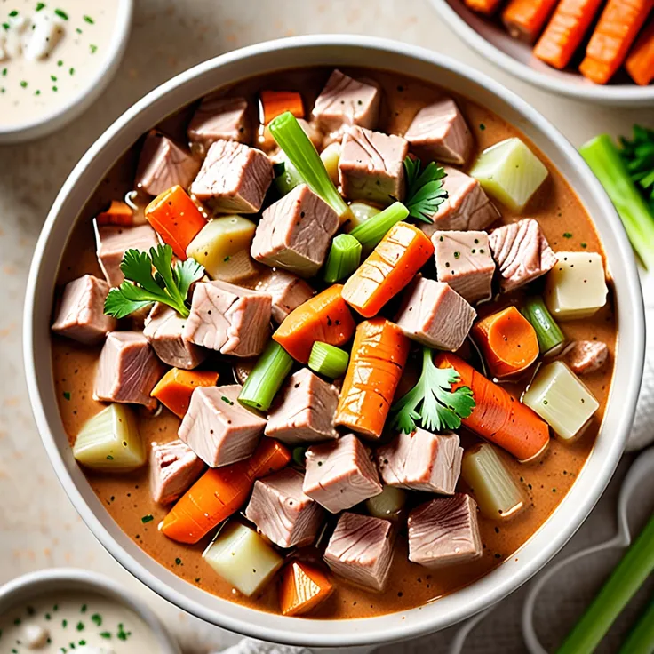 Recipe: Classic Veal Stew With Creamy White Sauce