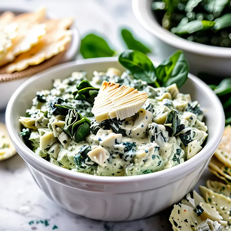Recipe: Creamy Artichoke and Spinach Dip