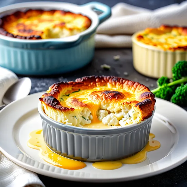 Recipe: Creamy Cauliflower Gratin Souffle