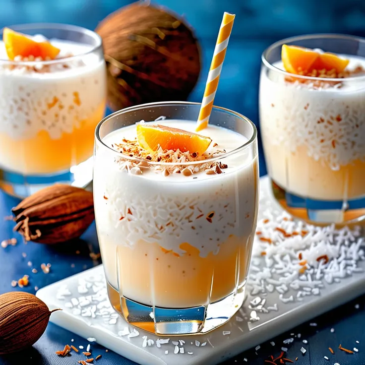 Recipe: Creamy Coconut Rum Punch with Sweetened Condensed Milk