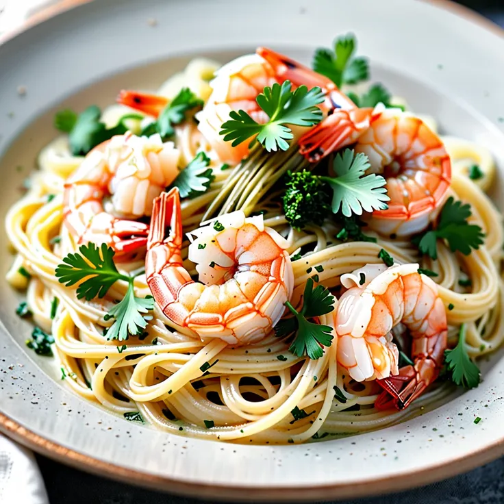 Recipe: Creamy Garlic Butter Shrimp Scampi