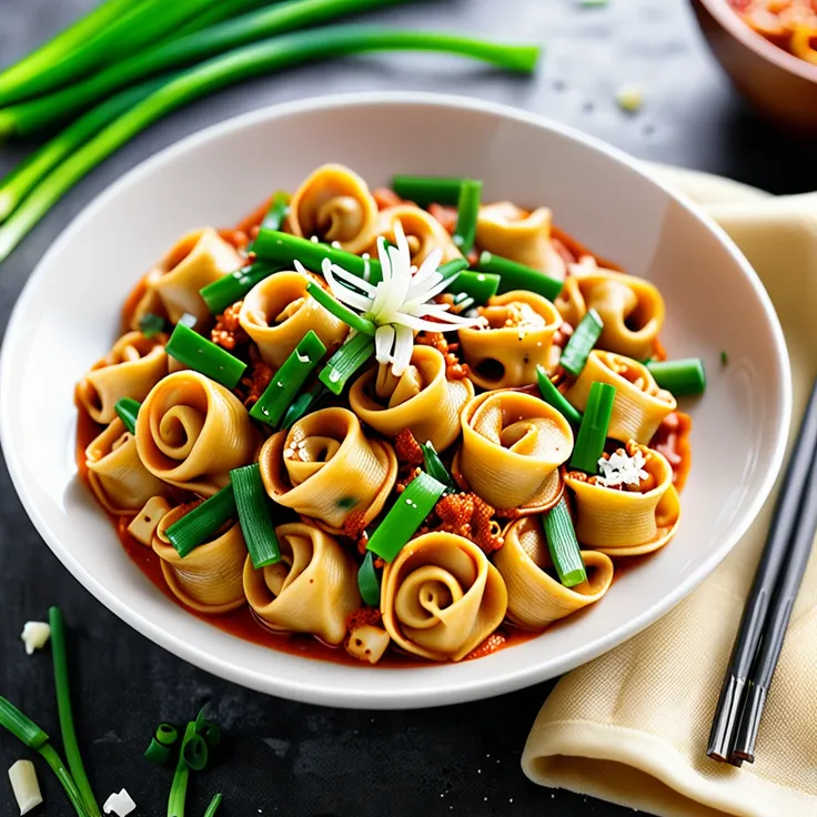 Creamy Spicy Gochujang Tortellini Pasta