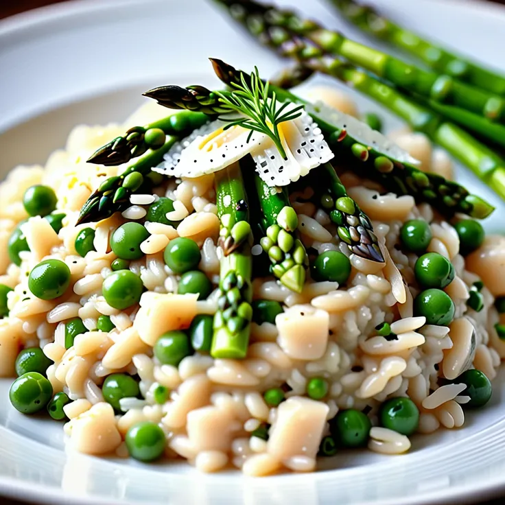 Recipe: Creamy Spring Vegetable Risotto with Fresh Herbs