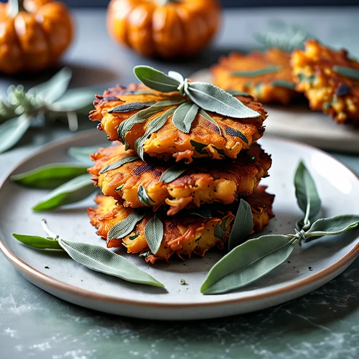 Recipe: Crispy Pumpkin and Sage Fritters