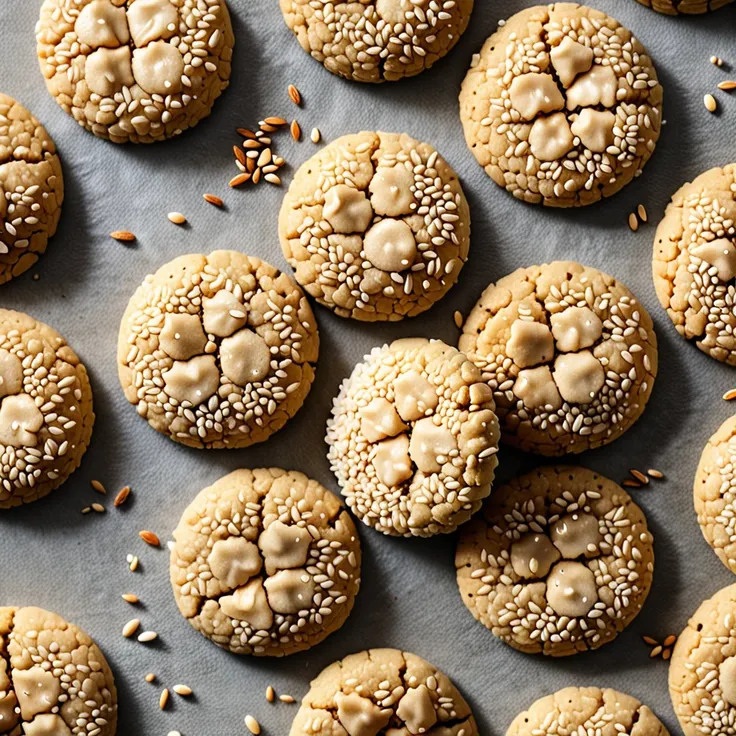 Recipe: Crunchy Sesame Seed Cookies