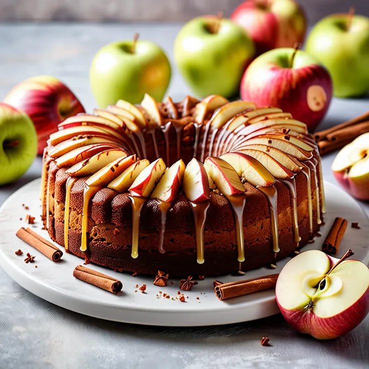 Recipe: Delicious Fresh Apple Cake Recipe by Memom