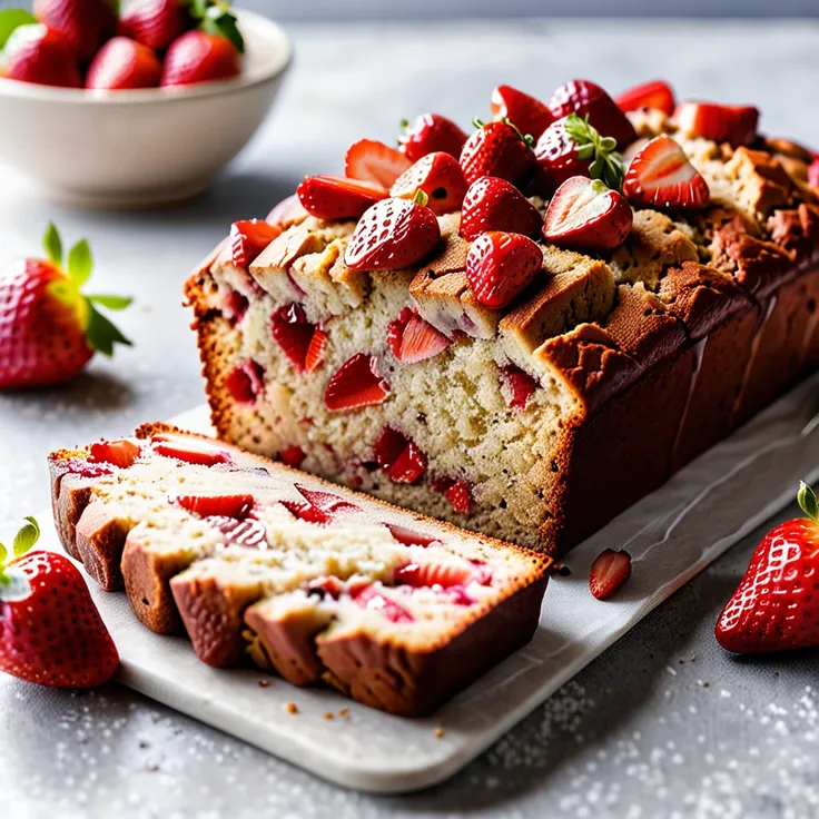 Delicious Homemade Strawberry Quick Bread