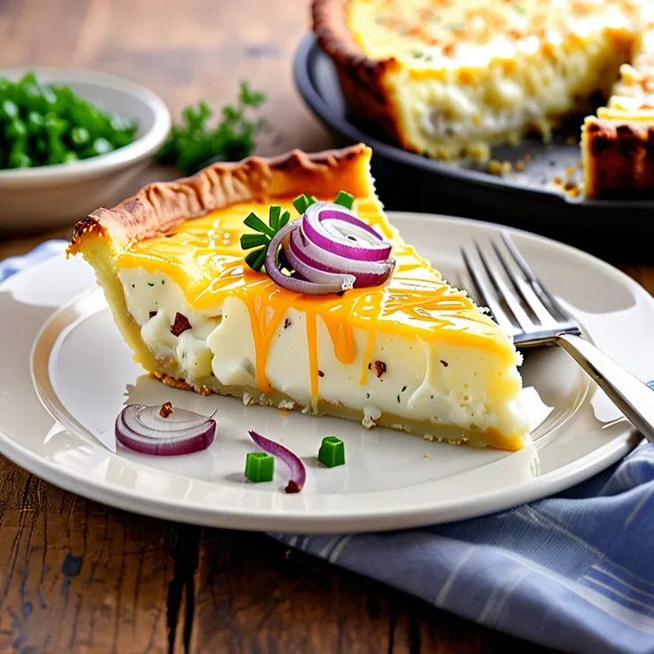 Recipe: Delicious Mashed Potato Pie Recipe