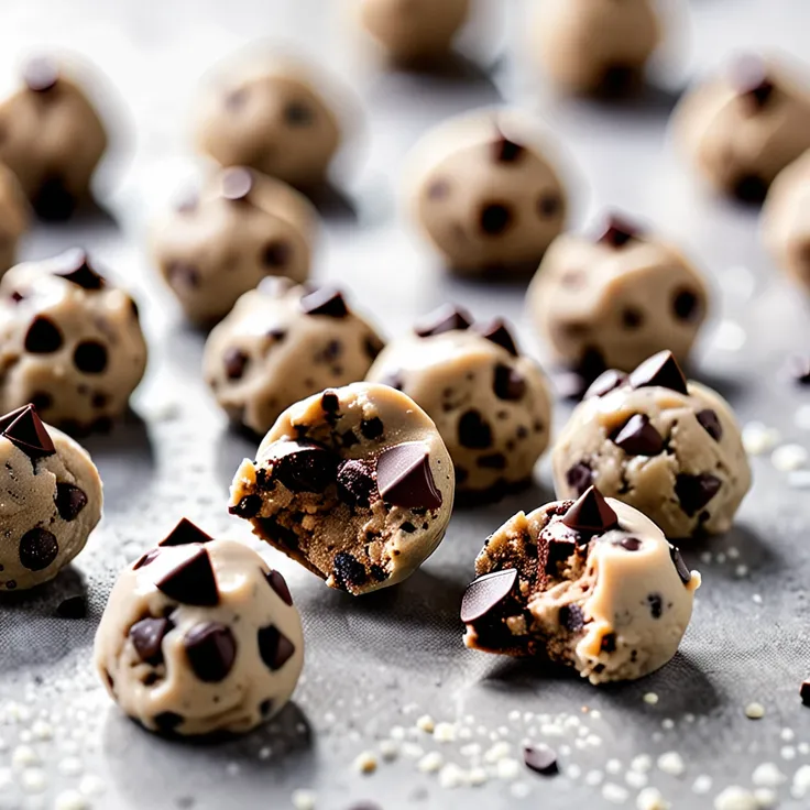 Delicious No-Bake Cookie Dough Bites