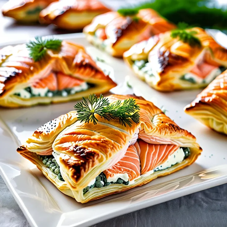 Recipe: Delicious Salmon Pillows Recipe