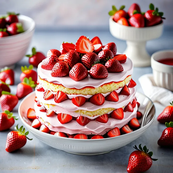 Delicious Strawberry Cake Filling Recipe