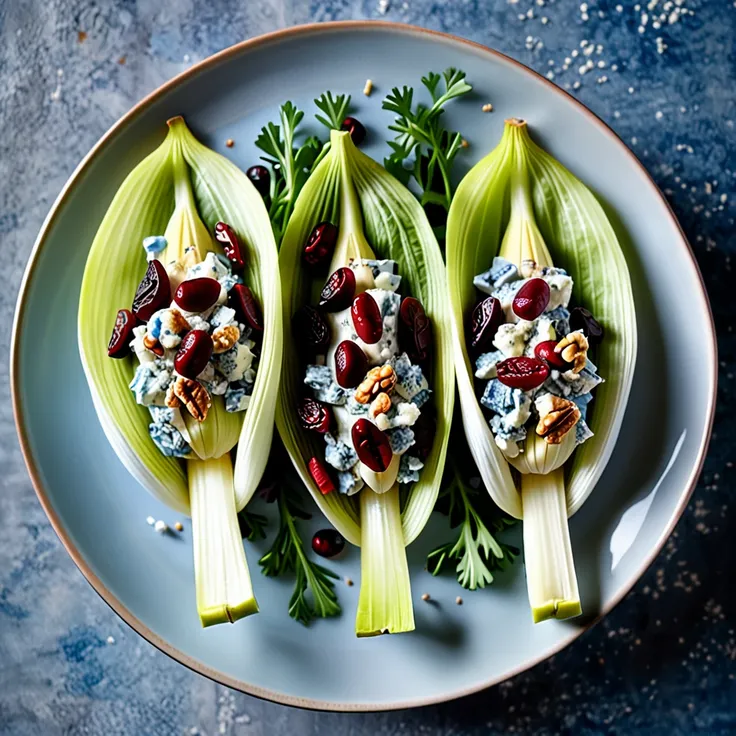 Recipe: Delicious Stuffed Endive Salad Recipe