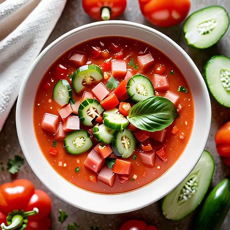 Easy Classic Spanish Gazpacho Recipe