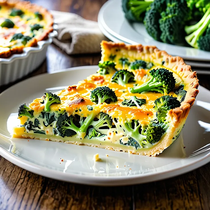 Recipe: Easy Crustless Broccoli Quiche Recipe