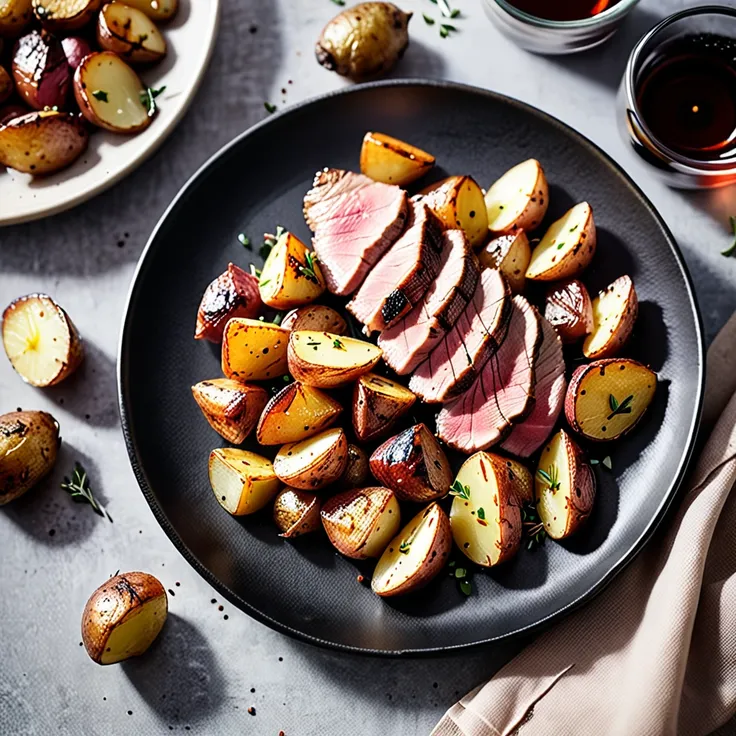 Recipe: Easy Duck Breast with Crispy Roasted Potatoes