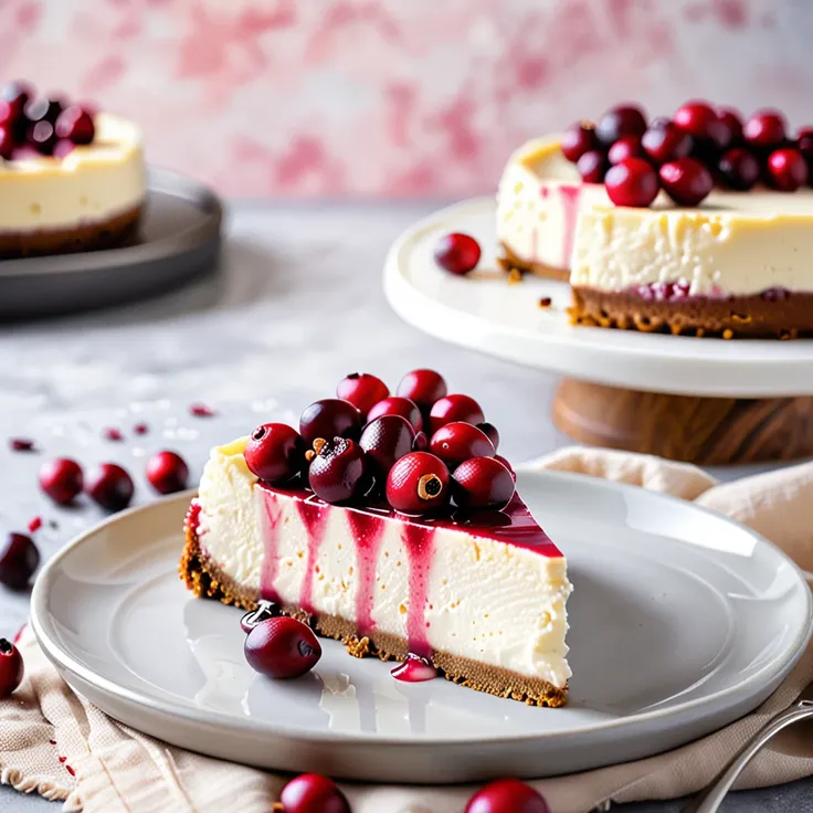 Recipe: Easy Homemade Cranberry Cheesecake Recipe