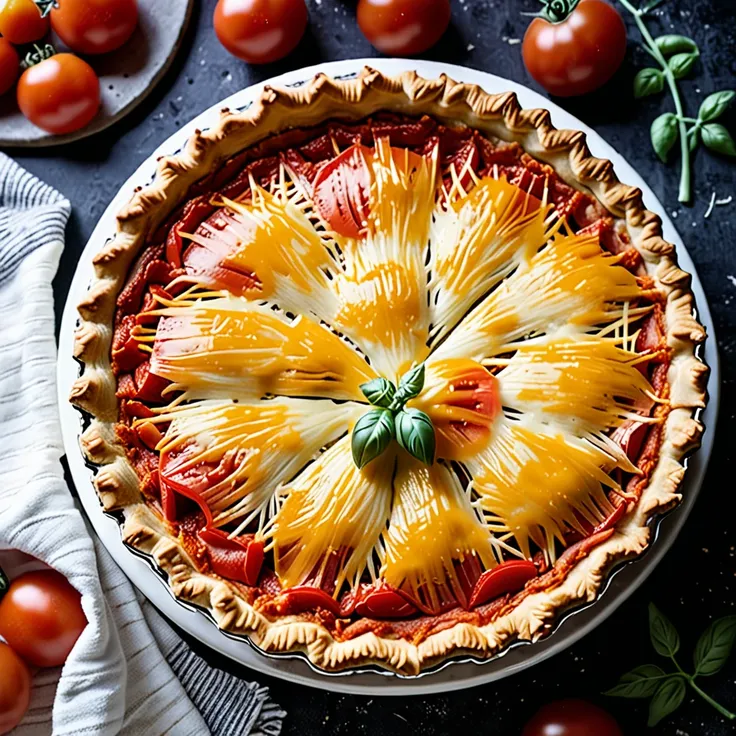 Recipe: Easy Homemade Tomato Pie With Cheesy Crust