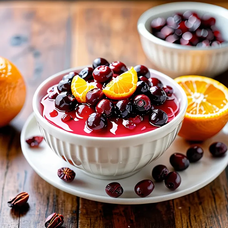 Easy Orange Cranberry Glaze Recipe