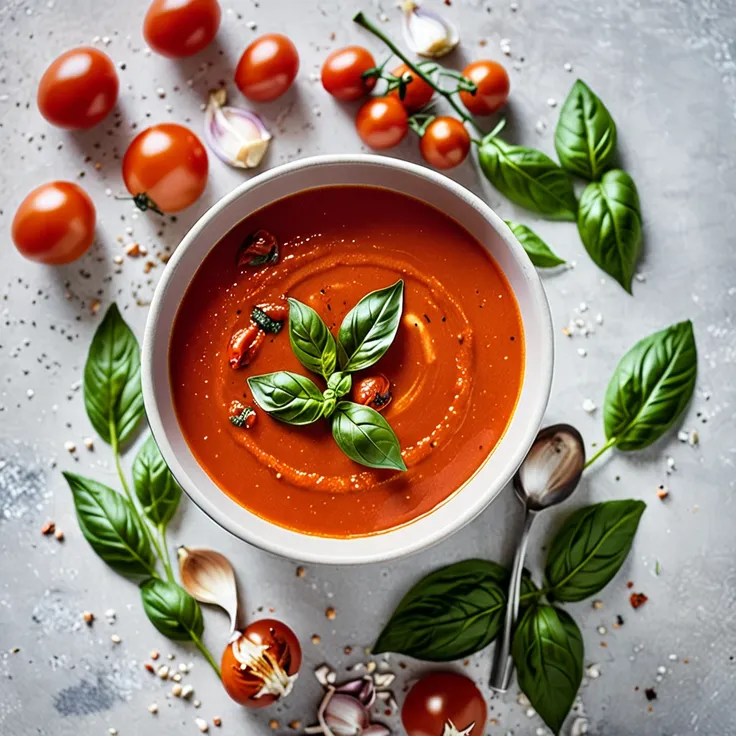 Recipe: Easy Roasted Tomato Soup Recipe