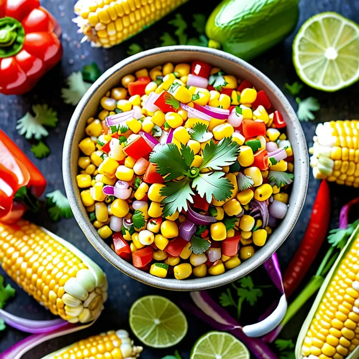 Fresh and Easy Corn Salsa Recipe