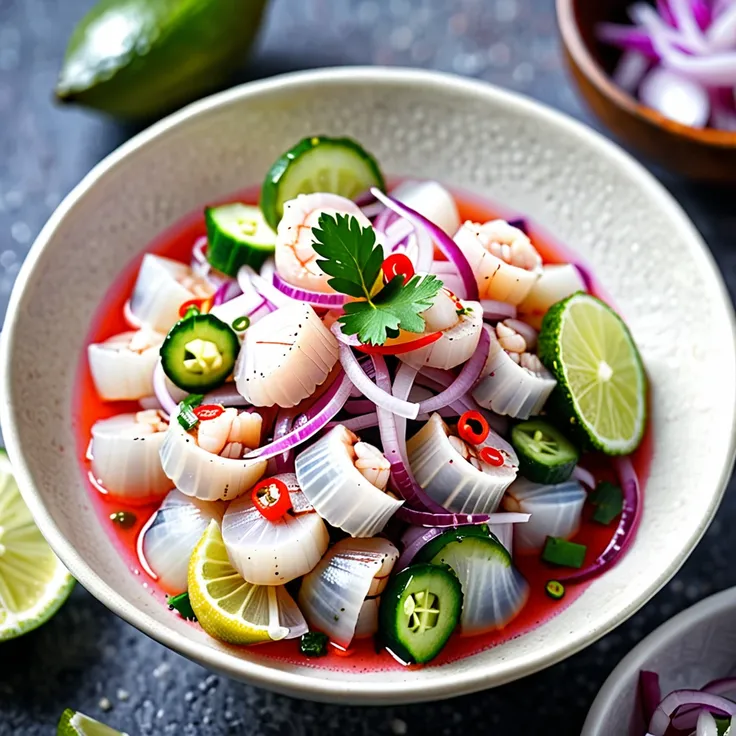 Recipe: Fresh Scallop Ceviche Filipino Kinilaw Style