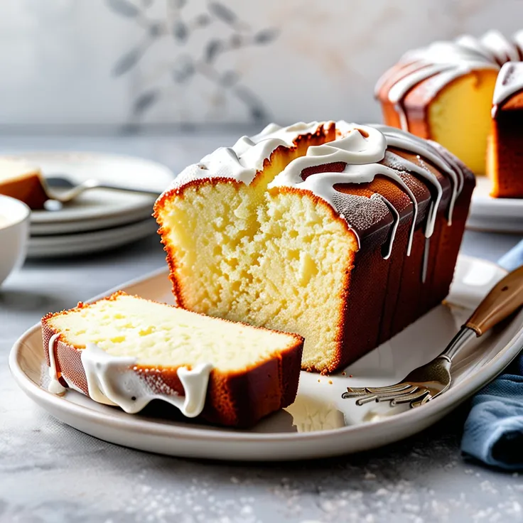 Grandma's Classic Sour Cream Pound Cake