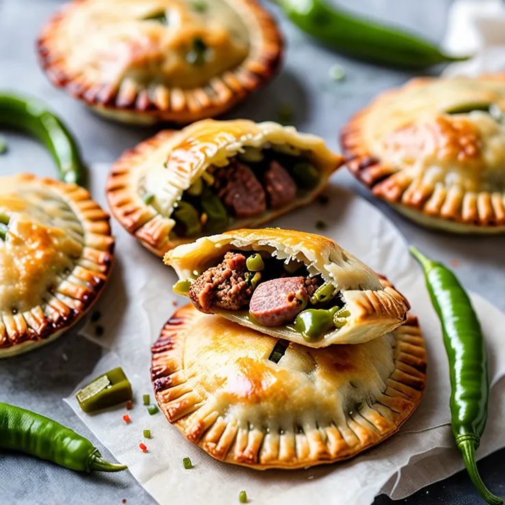 Recipe: Green Chile Andouille Sausage Potato Hand Pies