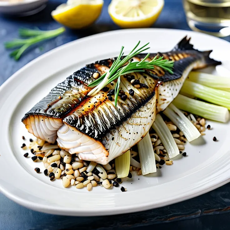 Recipe: Grilled Sea Bass with Anise and Fennel