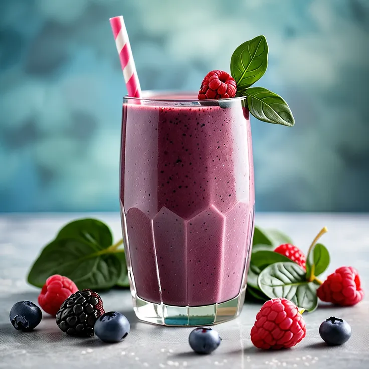 Recipe: Healthy Berry Spinach Smoothie for a Nutritious Boost