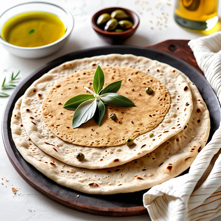 Healthy Whole Wheat Indian Flatbread Recipe