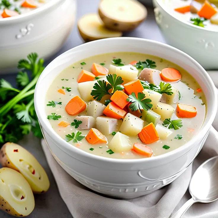 Hearty Irish Potato Soup Recipe