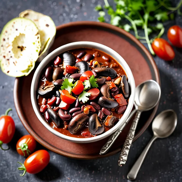 Recipe: Hearty Portobello Mushroom Chili