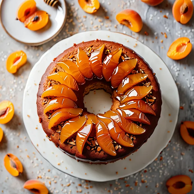Honey Apricot Cake Recipe