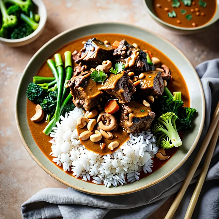 Recipe: Kare Kare Oxtail Stew with Peanut Sauce