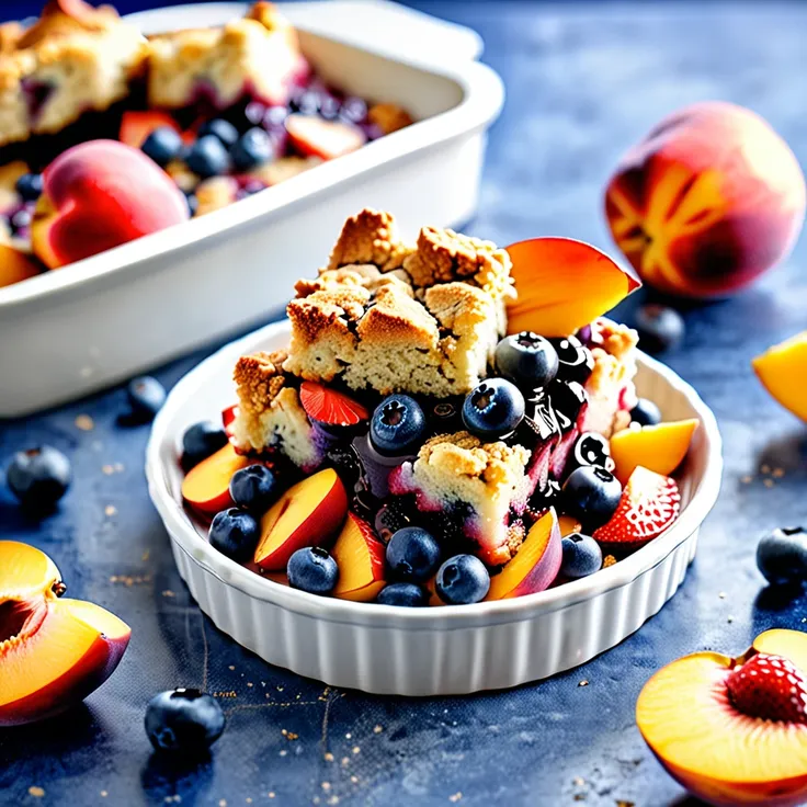 KKS Three Fruit Cobbler Recipe