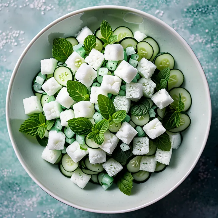 Light and Fluffy Sea Foam Salad