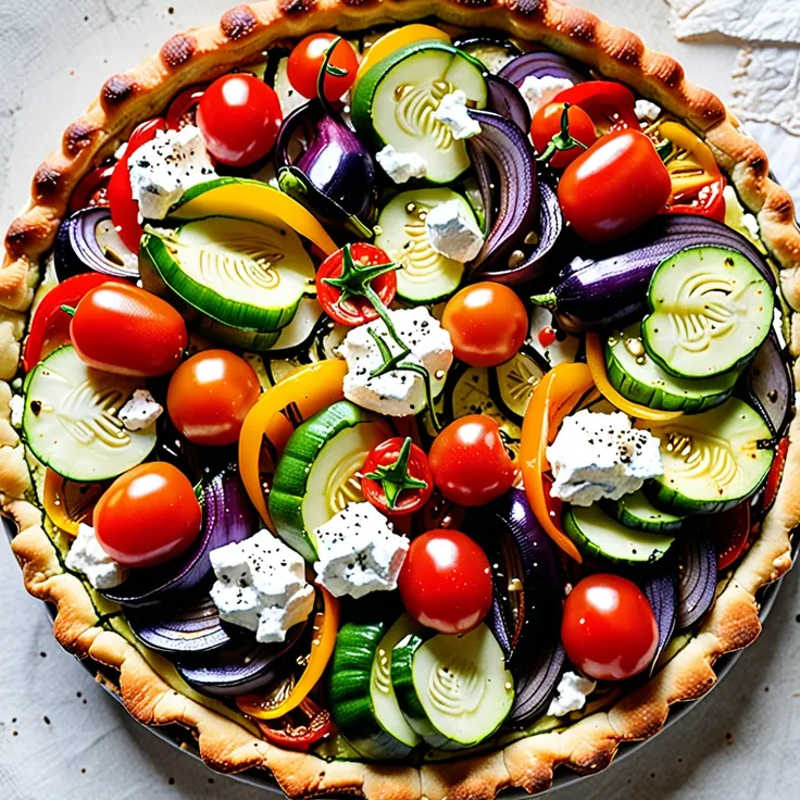 Recipe: Mediterranean Vegetable Tart Recipe