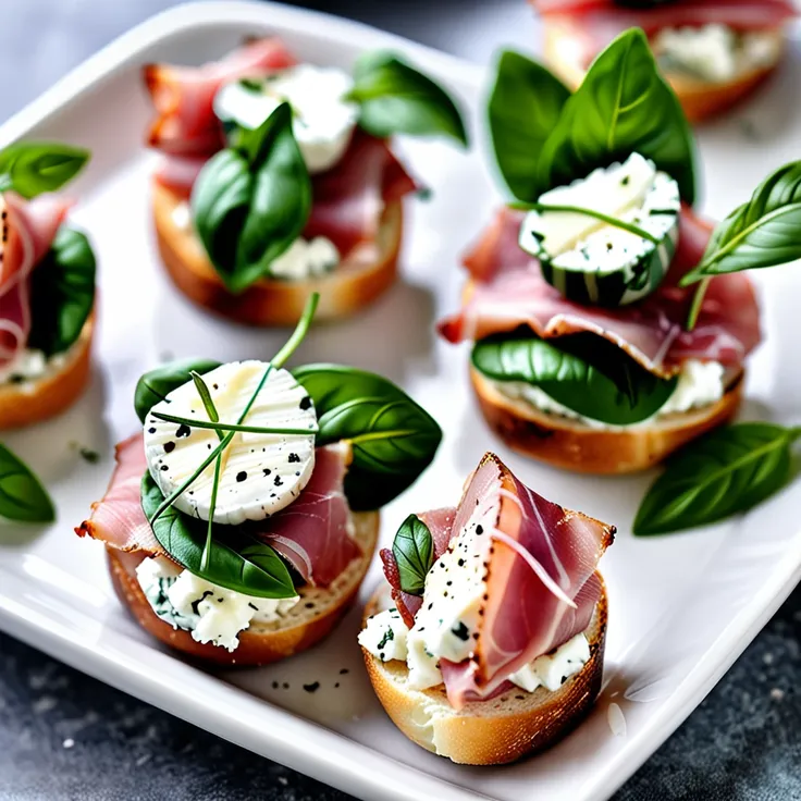 Mini Coppa and Ricotta Sandwich Bites