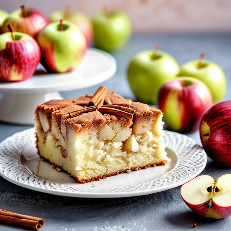 Moist and Fluffy Apple Cake Recipe