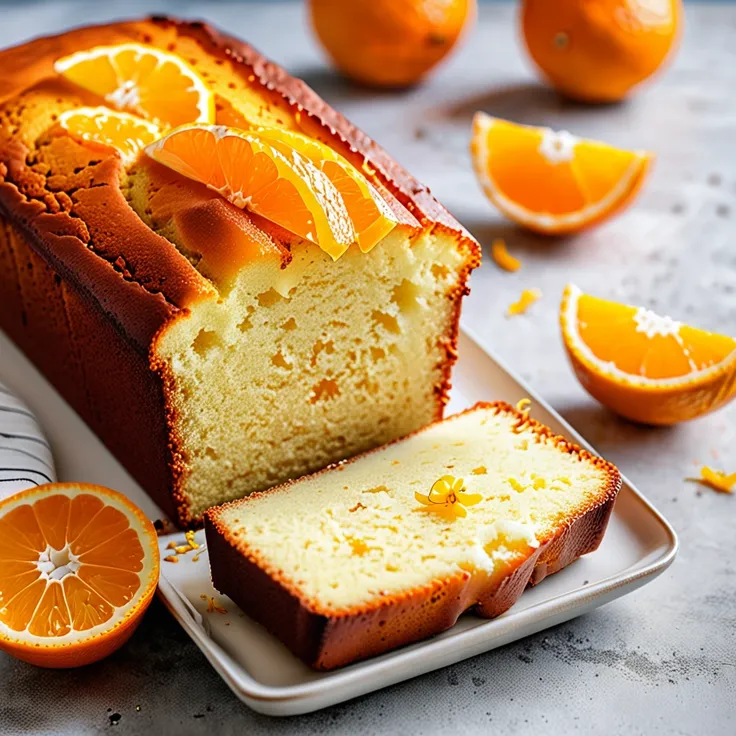 Recipe: Moist Orange Pound Cake Loaf