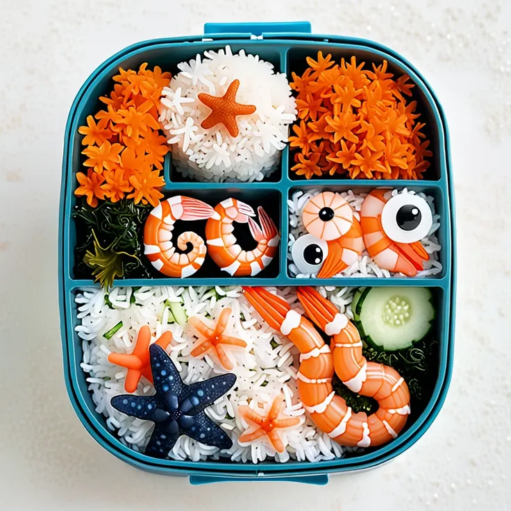 Recipe: Ocean-Themed Fun Bento Box Ideas