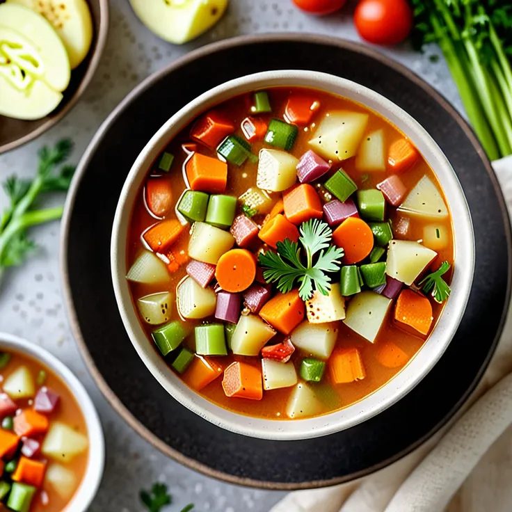 Recipe: Quick and Easy Homemade Vegetable Soup