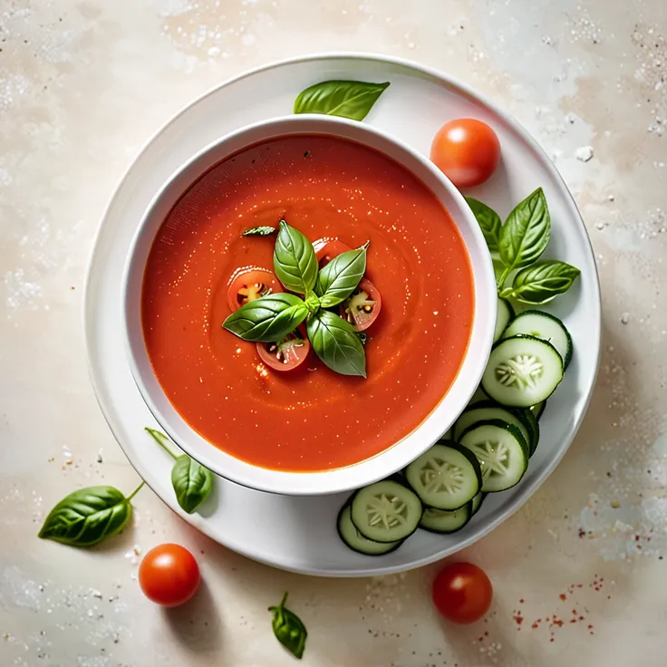 Recipe: Refreshing Chilled Tomato Soup Recipe