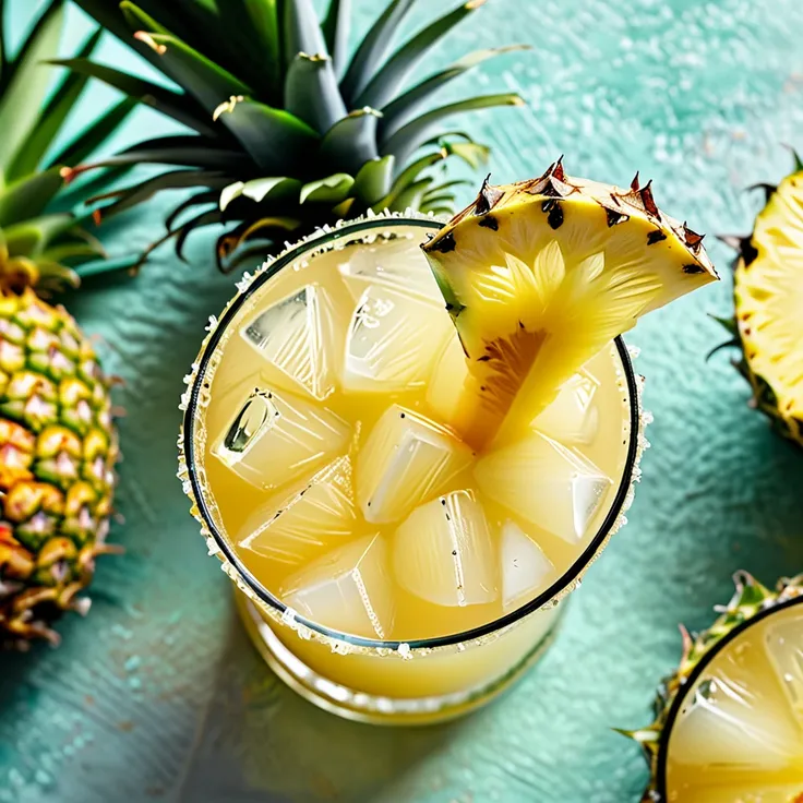 Refreshing Pineapple Margarita Cocktail Recipe