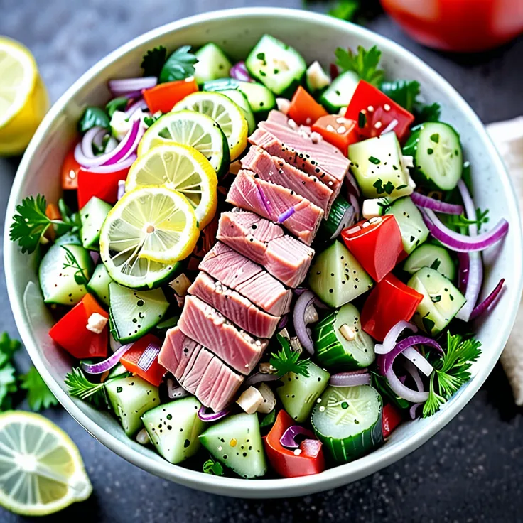 Recipe: Refreshing Tuna Cucumber Salad