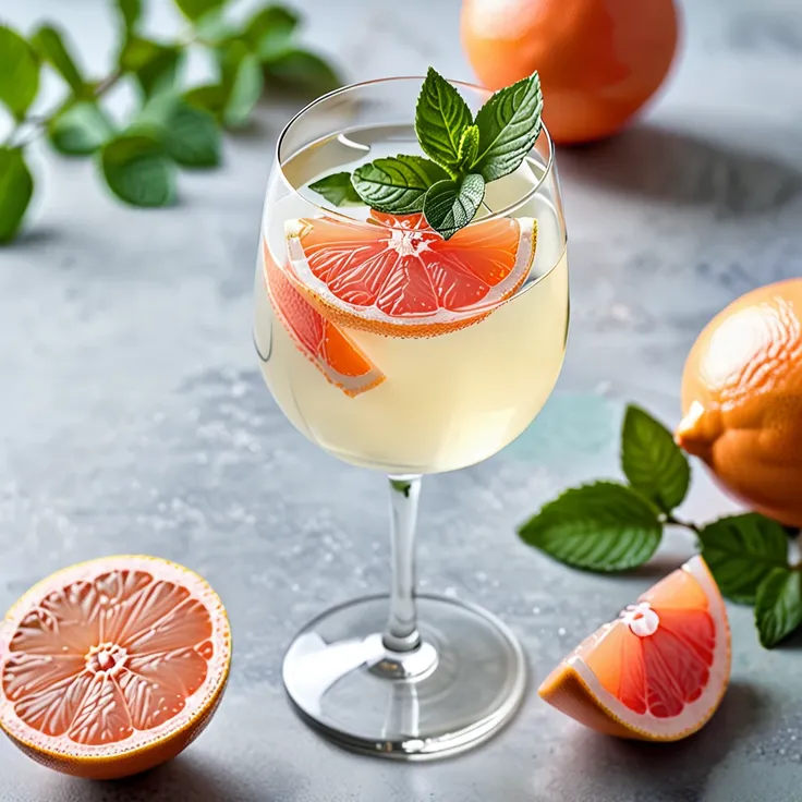 Recipe: Refreshing White Wine and Grapefruit Cocktail