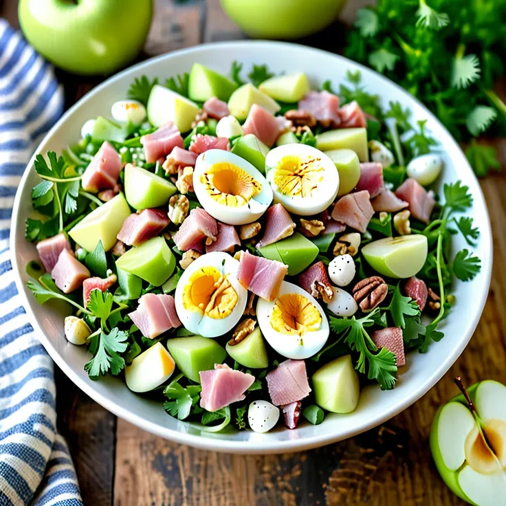 Recipe: Rustic Normandy Country Style Salad
